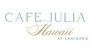 Cafe Julia wedding logo