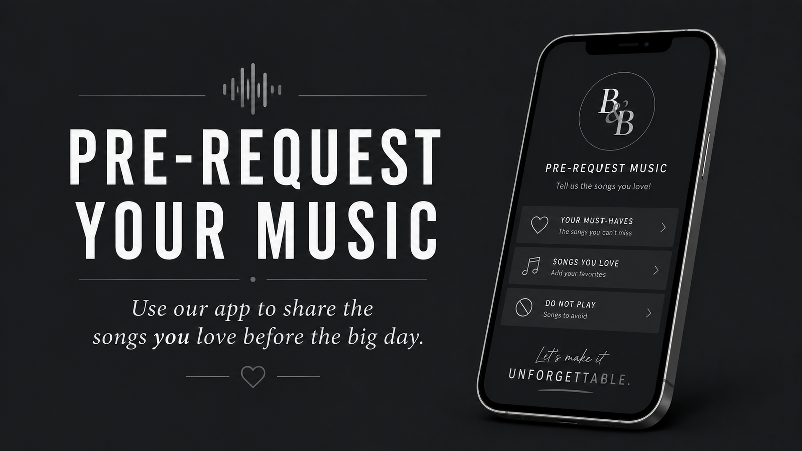 pre-request your music