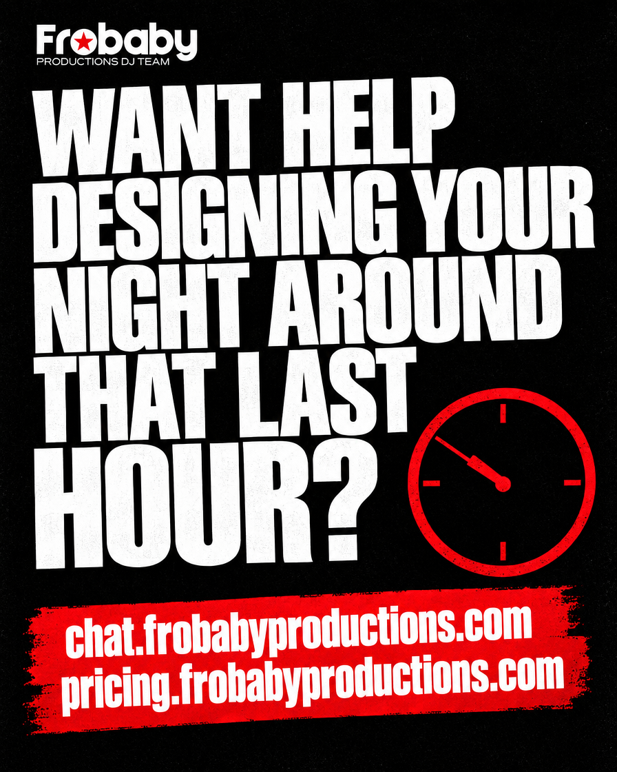 Soft CTA — talk to Frobaby about building your energy arc around a hard 10pm cutoff