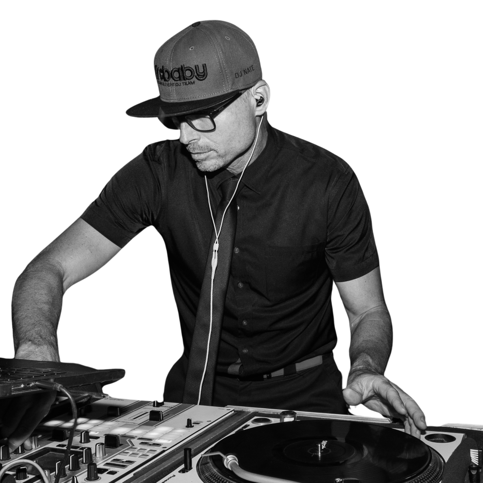 DJ Nate Black & White