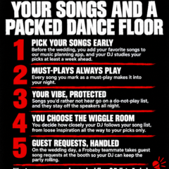 Wedding must-play list, get your songs without losing the dance floor
